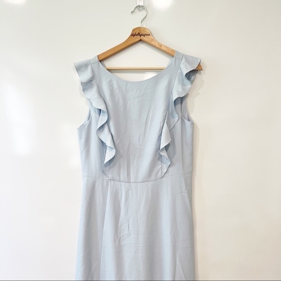 NWT Ted Baker Tie the Knot Ardenia Waterfall Ruffle Gown Dress - Picture 8 of 16